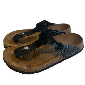 Birkenstock Betula Gizeh Black Thong Sandal Women’s Size 7